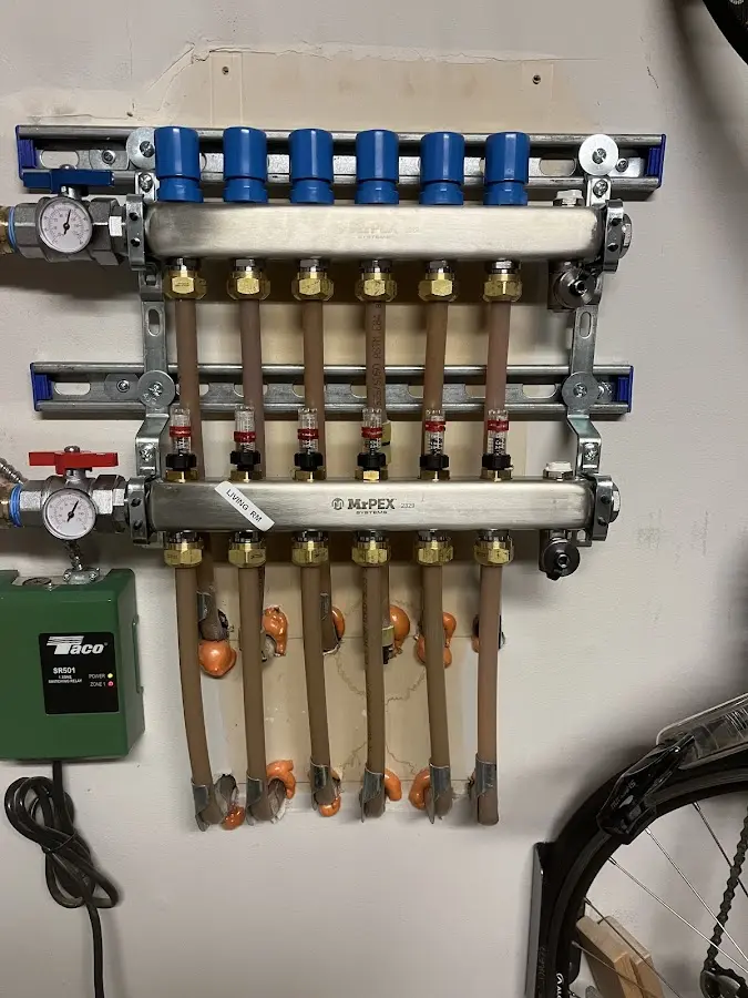 Plumber performing Leak Detection at a residential property in Fishkill